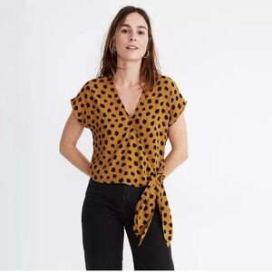 Madewell wrap top